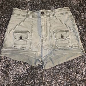 Abercrombie and Fitch Army Green shorts